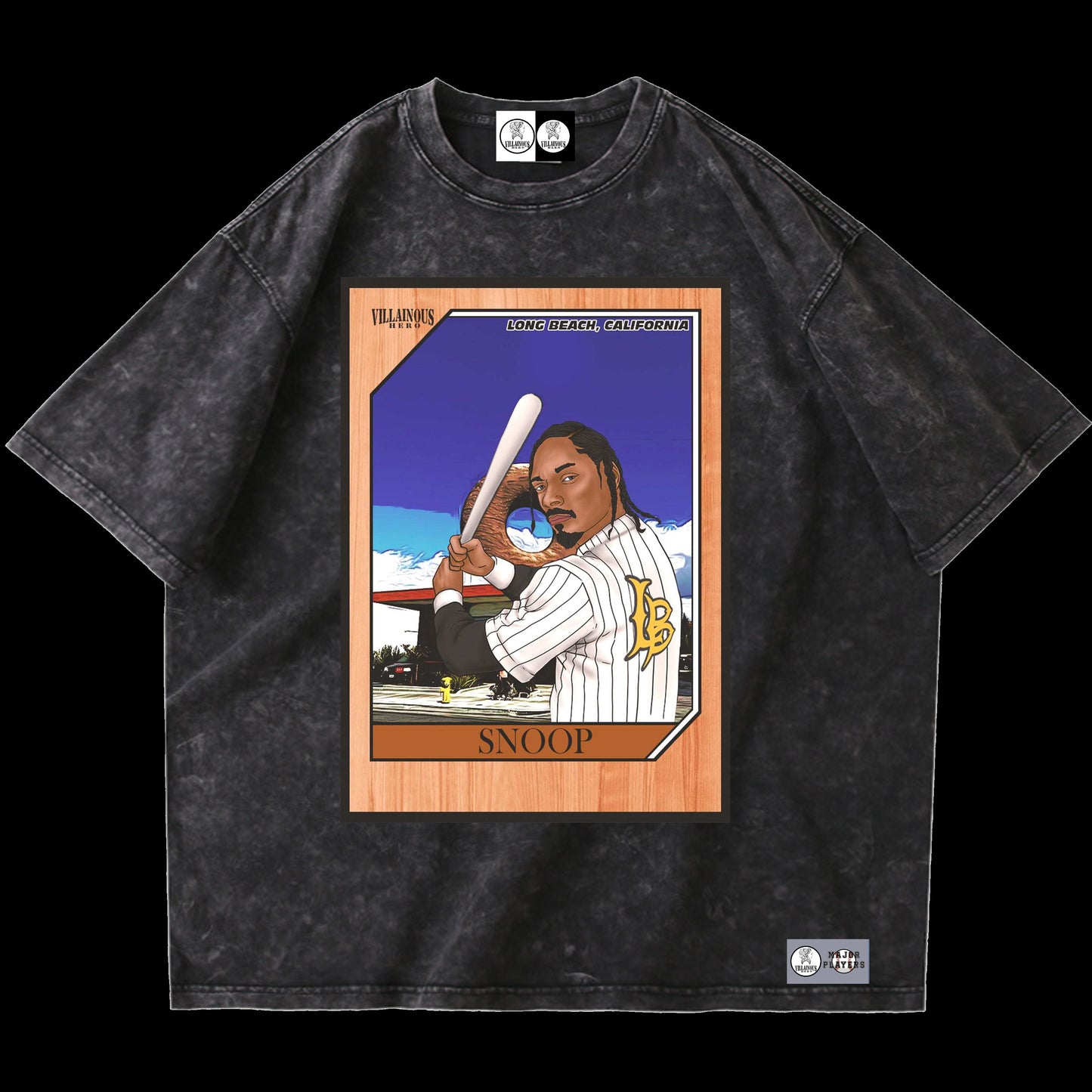 Major Players Snoop Black Tee