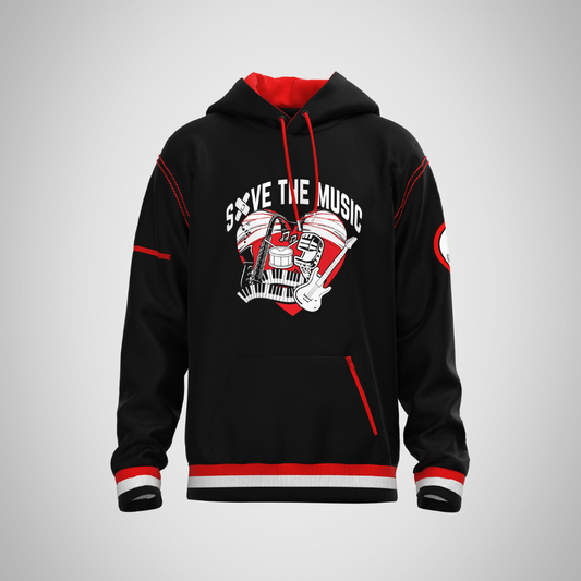 Sxve The Music Bred Tri-Colored Hoodie